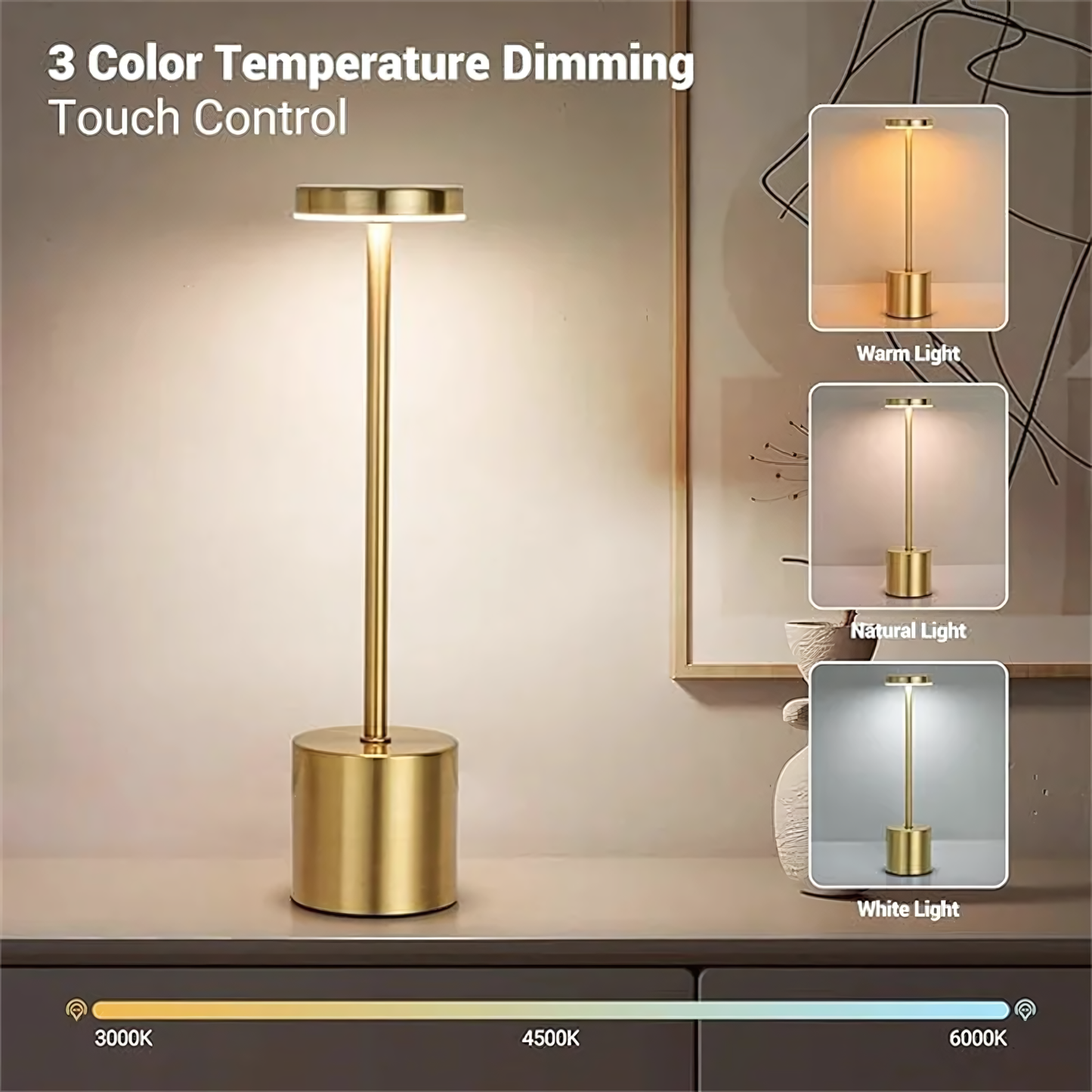 Virumine™ - LumiLux Touch Table Lamp